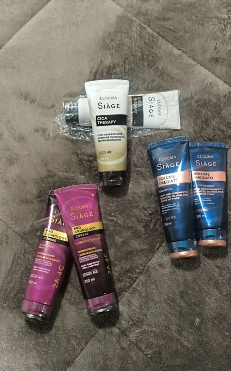 Kit shampoo mais condicionador  - Foto 4