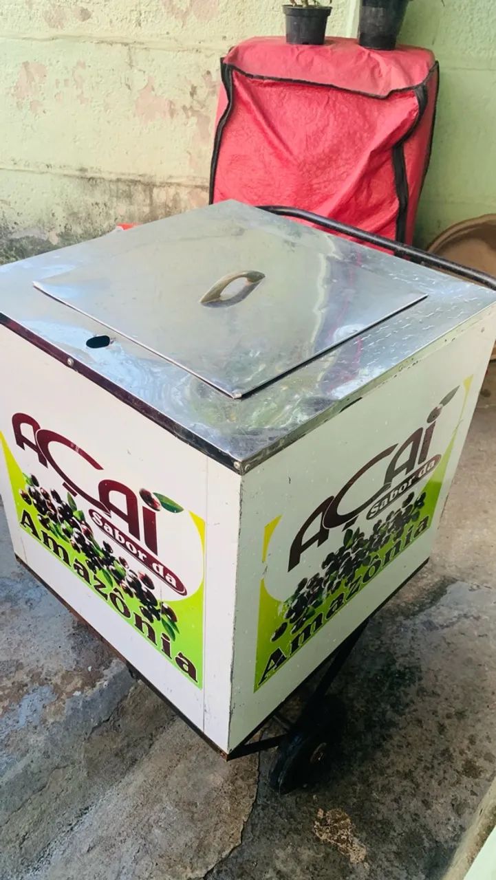 Vendo carrinho de açaí e picole - Foto 2