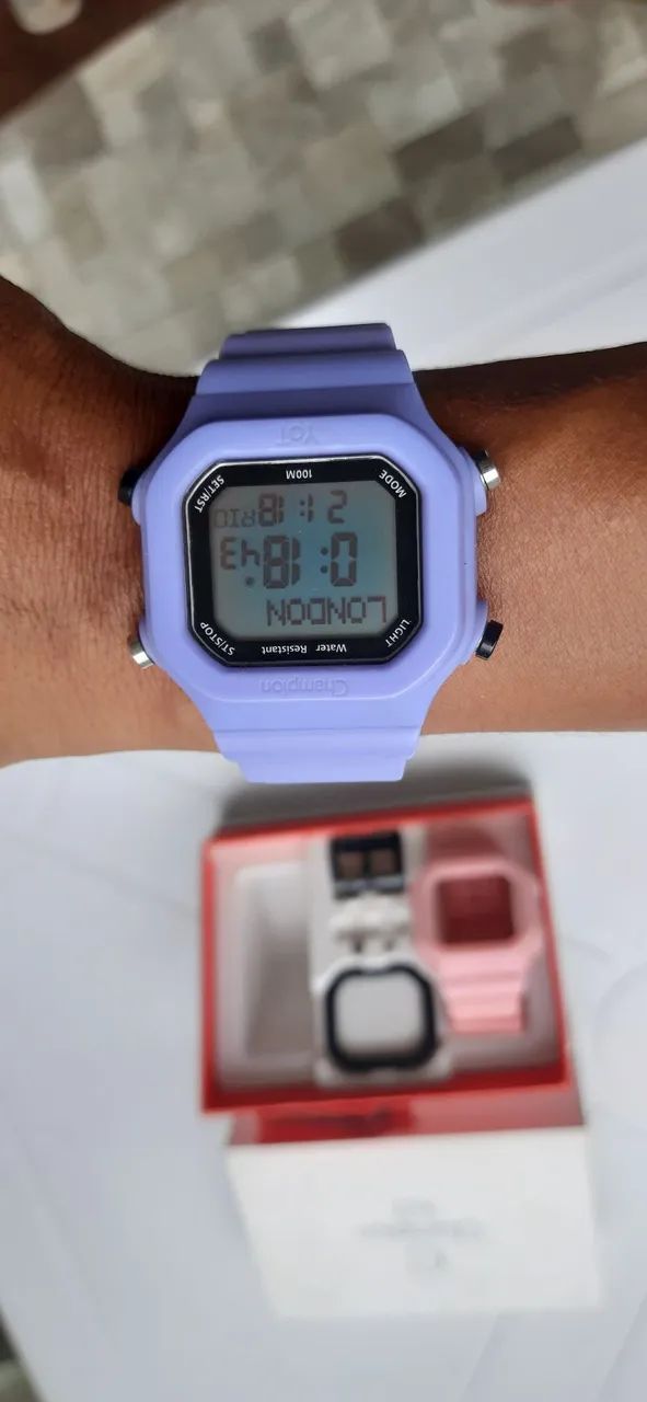 Relógio champion troca pulseira  - Foto 3