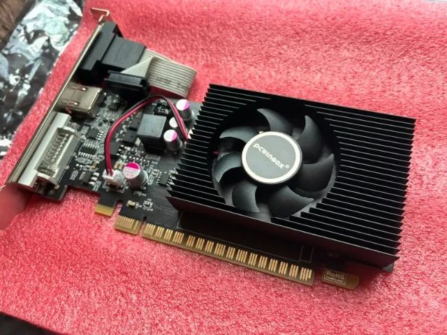 Placa de video GT 730 4gb NOVA - Foto 2