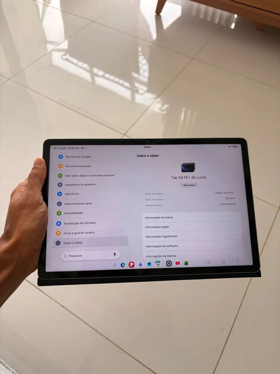 Tablet S9 FE +