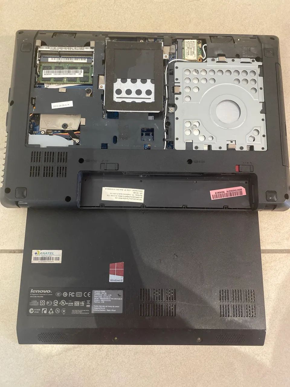 Carcaça Lenovo g485 20136 - Foto 2