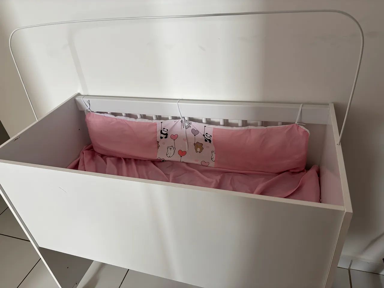 Vendo mini berço R$210,00 com colchão  - Foto 2