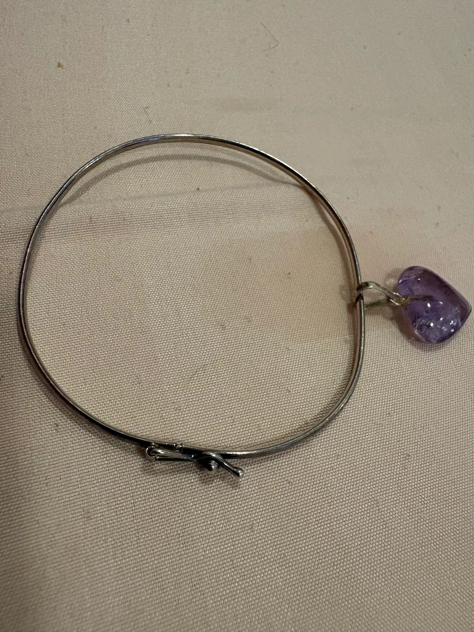 Pulseira bracelete prata com dois pingentes 925 - Foto 3