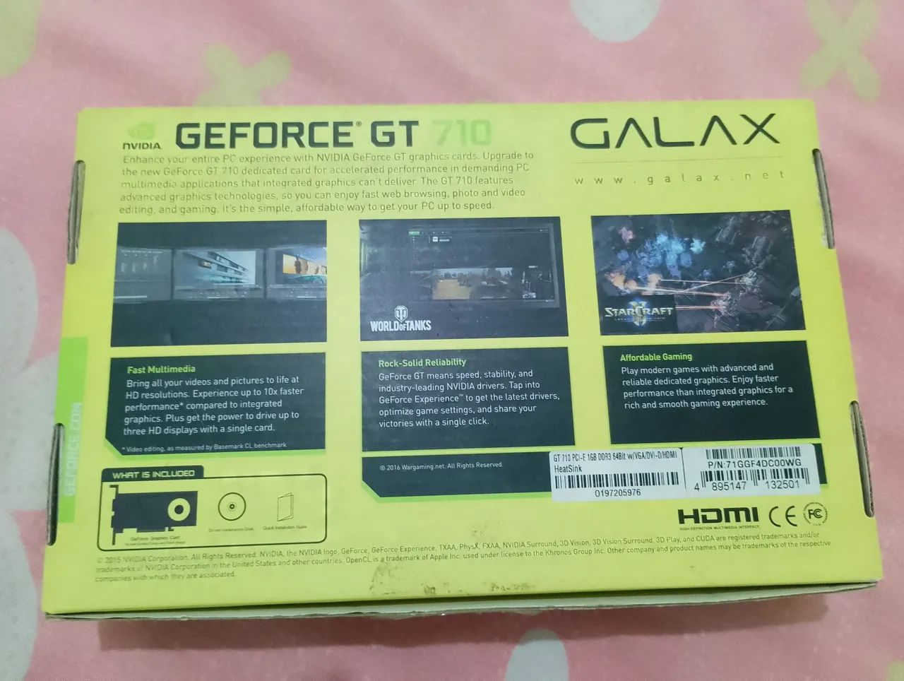 Placa de vídeo NVidia Gt710 DDR3  - Foto 5
