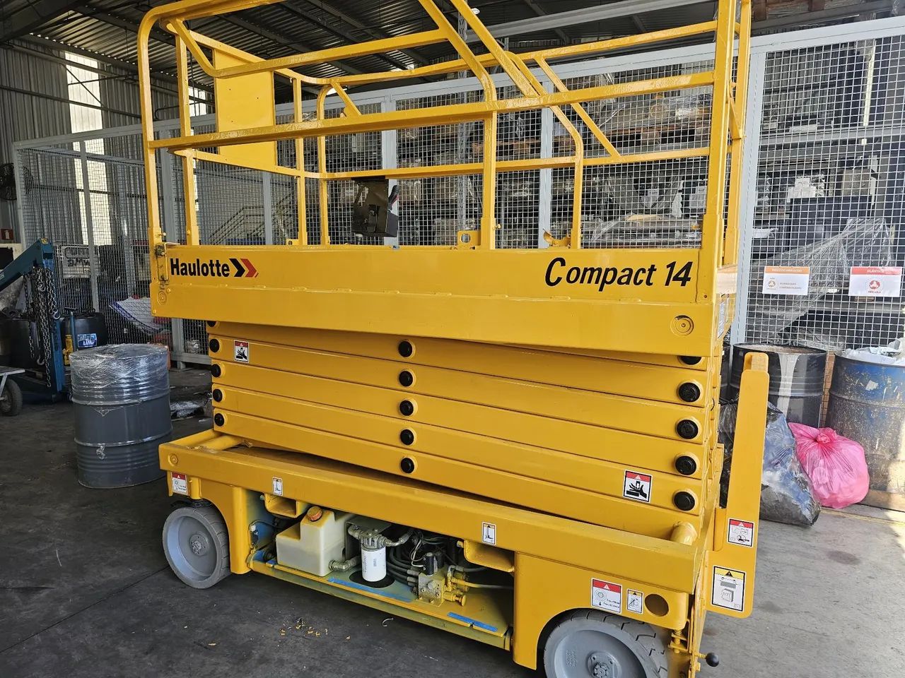 Plataforma elevatória compact 14 Haloutte 