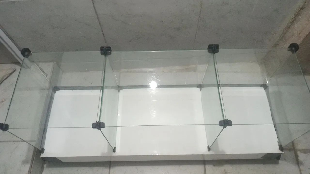 balcão estante modulada de vidro  - Foto 2