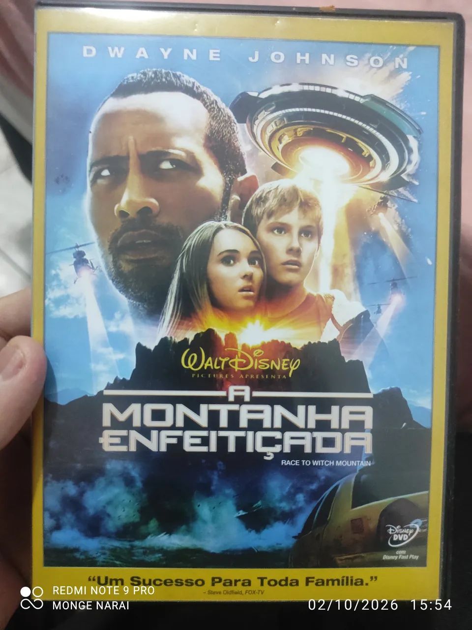 Dvd Disney a montanha enfeitiçada 