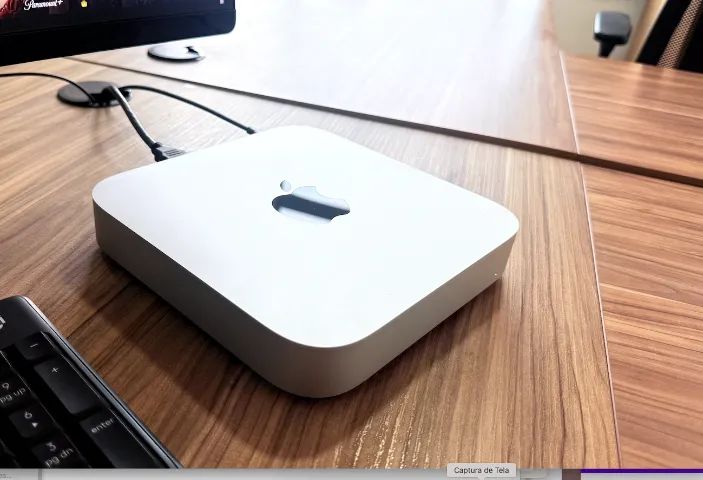 MAC Mini + Tela LG 27 Com Caixa