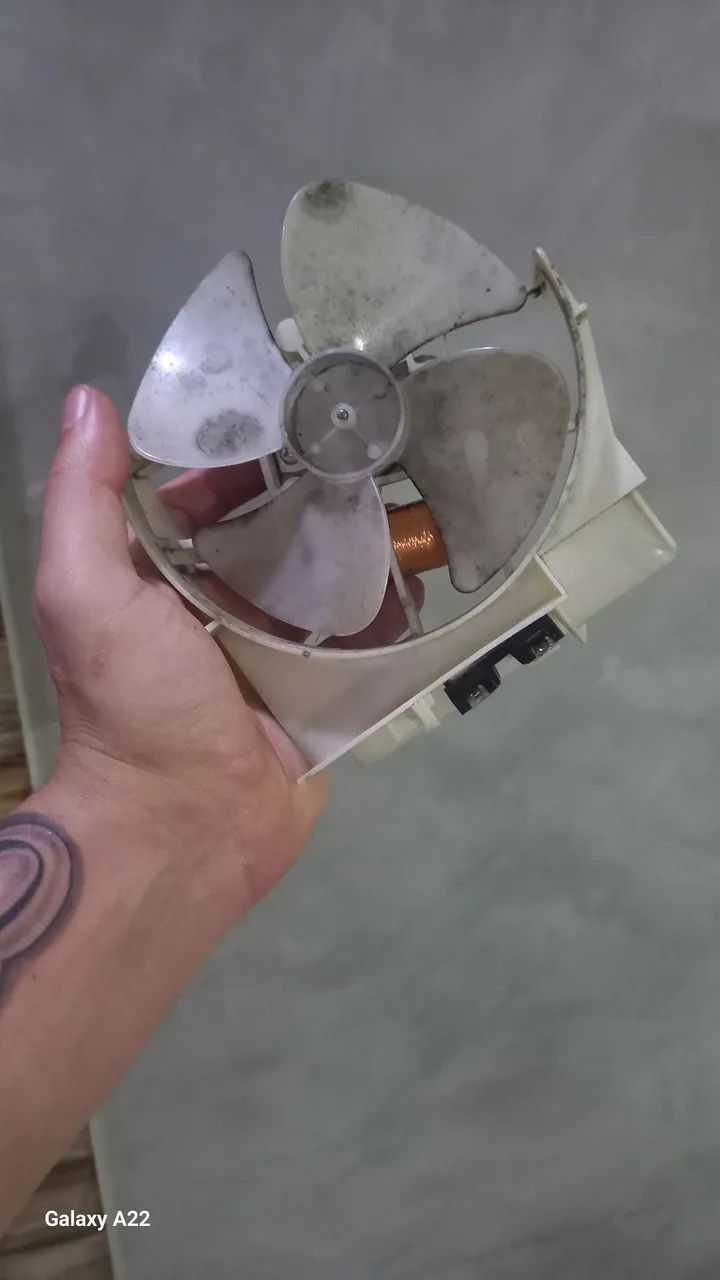 Ventilador micro-ondas eletrolux
