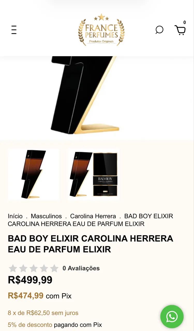BAD BOY ELIXIR CAROLINA HERRERA EAU DE PARFUM ELIXIR 50ml - Foto 5