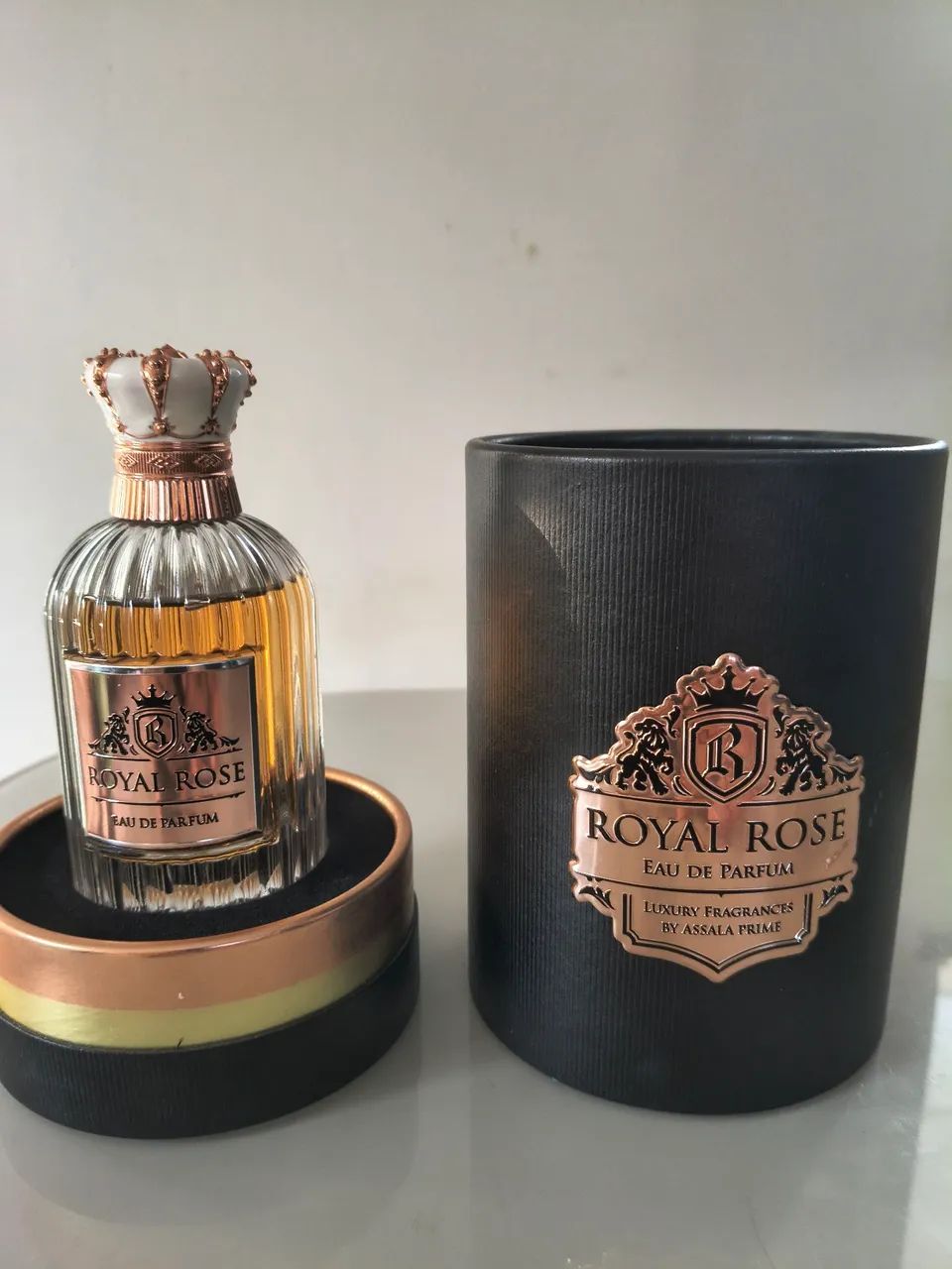 Perfume árabe Royal rose ( frasco quase 100% cheio )