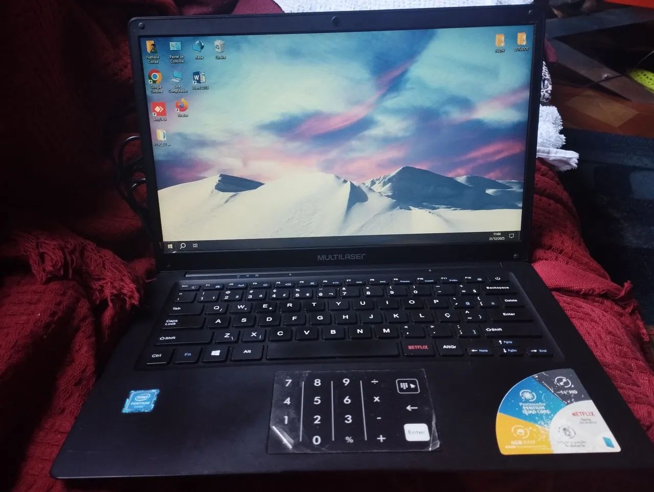 Vendo Notebook Multilaser  - Foto 4