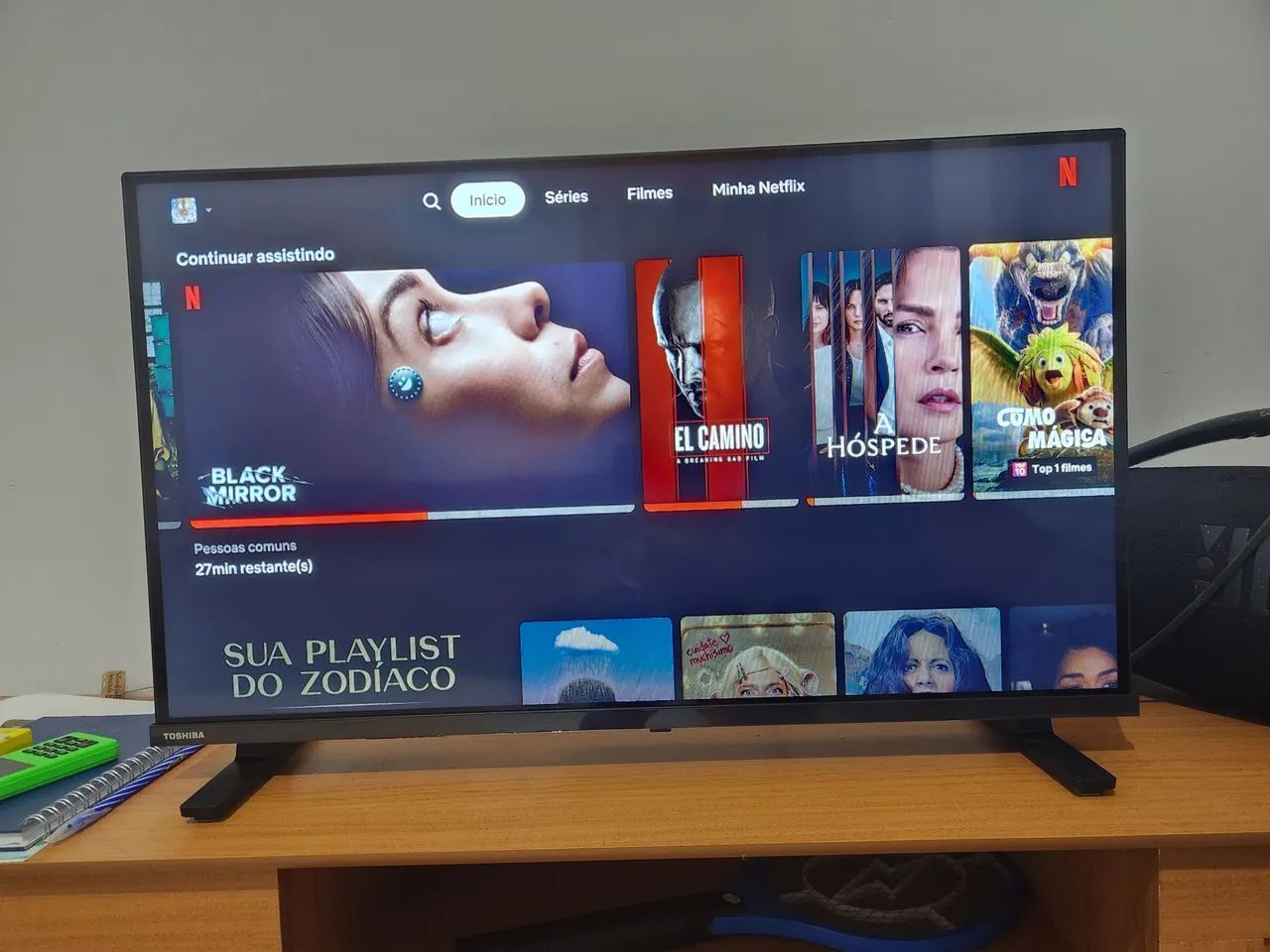 TV TOSHIBA 32 SUPER NOVA, APENAS 650 REAIS - TVs - Santo Antônio