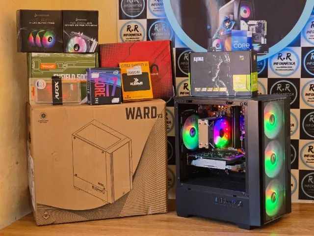 CPU RGB Gamer Intel Core i7, Novo Zero