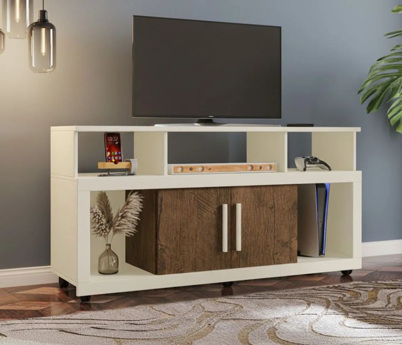 Rack Star Ipê/Off White