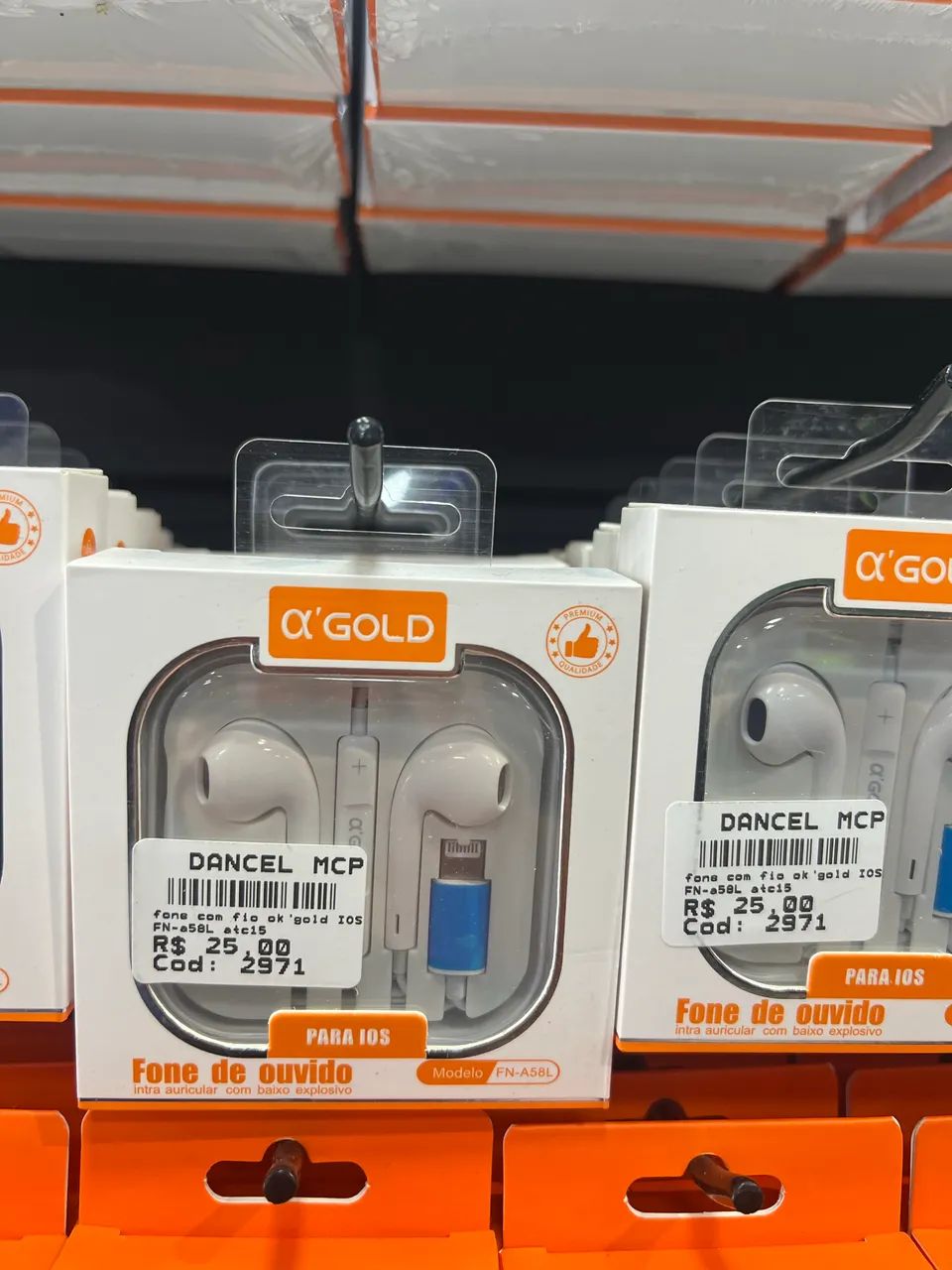 Fone de ouvido IPhone com fio IOS  - Foto 2
