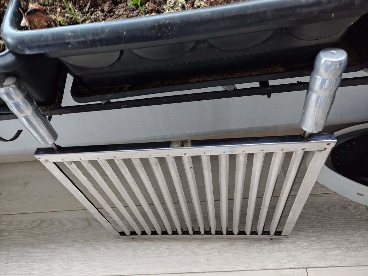 Vendo grelha inox tipo uruguaia.