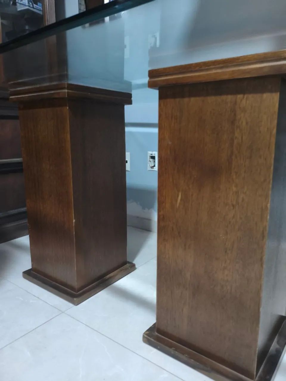 Mesa de vidro (sem cadeira) - Foto 2
