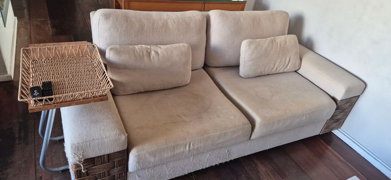 Sofá de 3 lugares, reclinavel, 2m - Foto 5