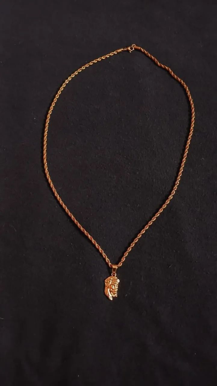 Cordão banhado ouro