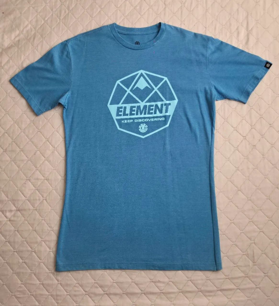 Camisa Element Original Azul Tamanho M 74x46