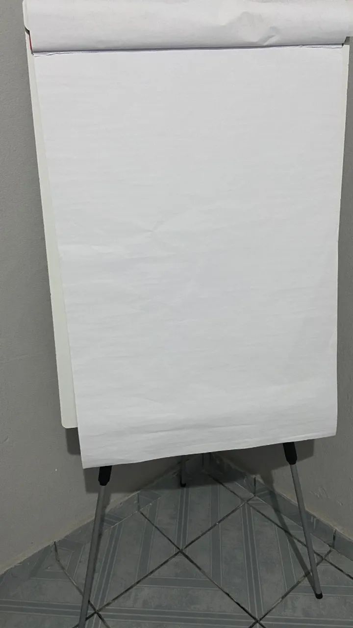 Flip Chart Quadro Branco em alumínio