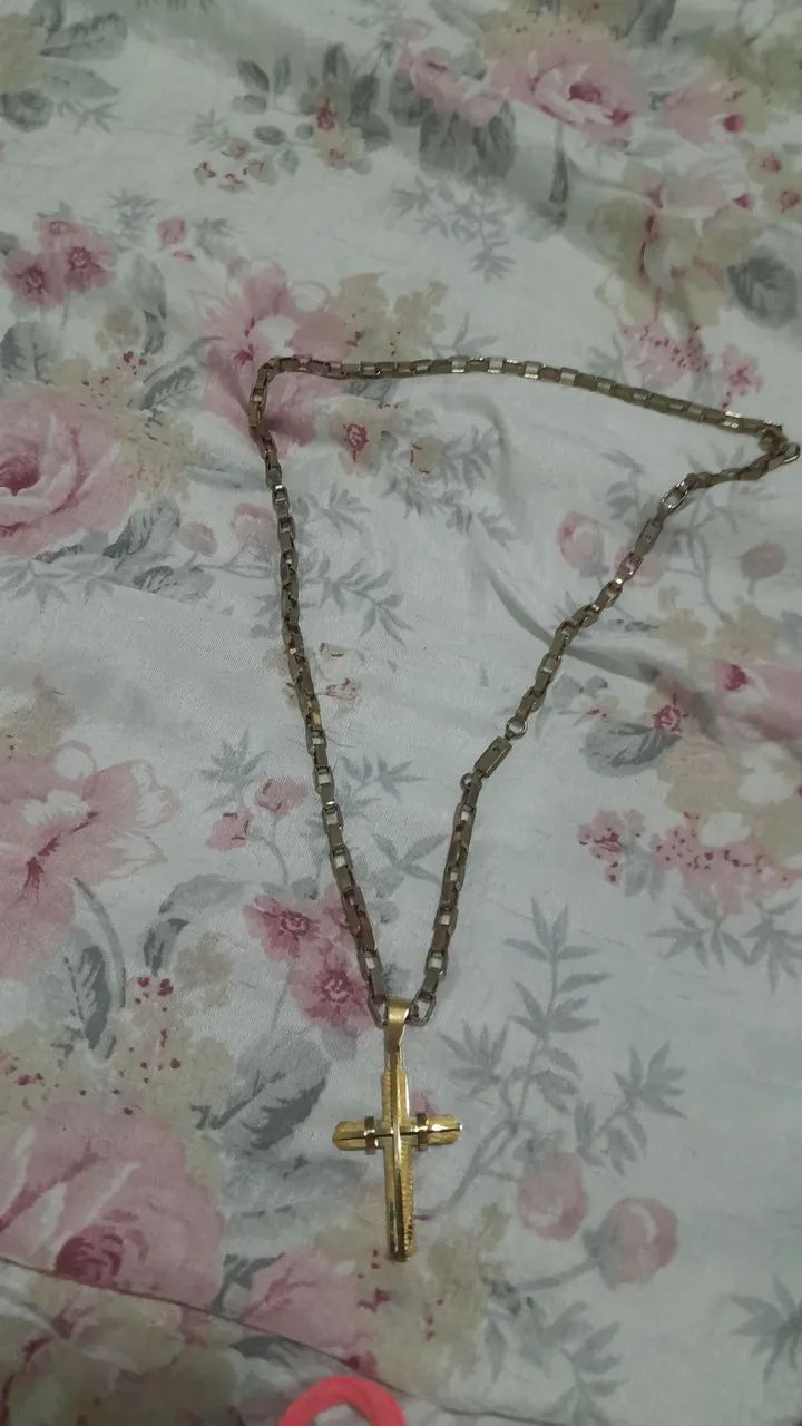 Cordão banhado a ouro