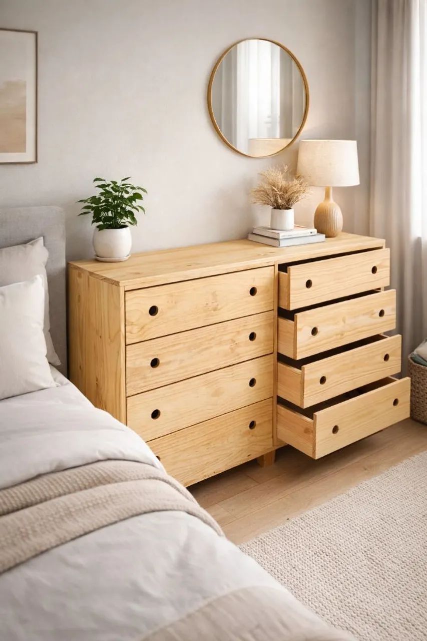 Cômoda de Madeira Maciça  - Foto 6