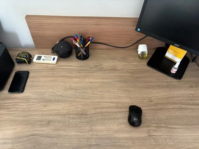 Mesa Escritório Home Office Em Madeira - Foto 2