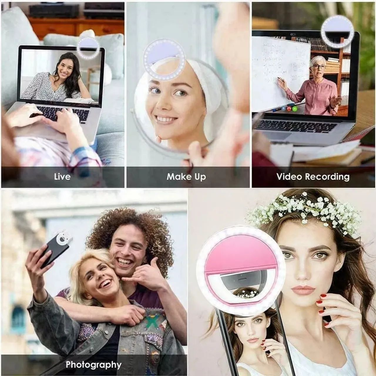 Anel de Luz para Celular Selfie Perfeita - Foto 2