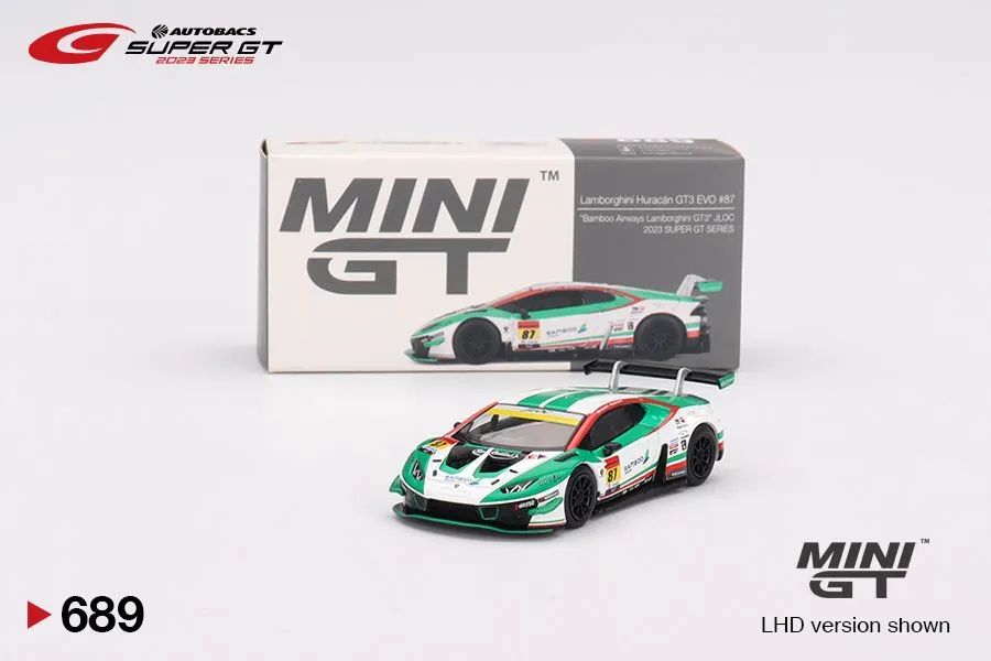 ミニカー MINI GT Lamborghini Huracan Ver. 1 TSM MINI-GT Lamborghini Huracan GT3 EVO - Brinquedos e Jogos