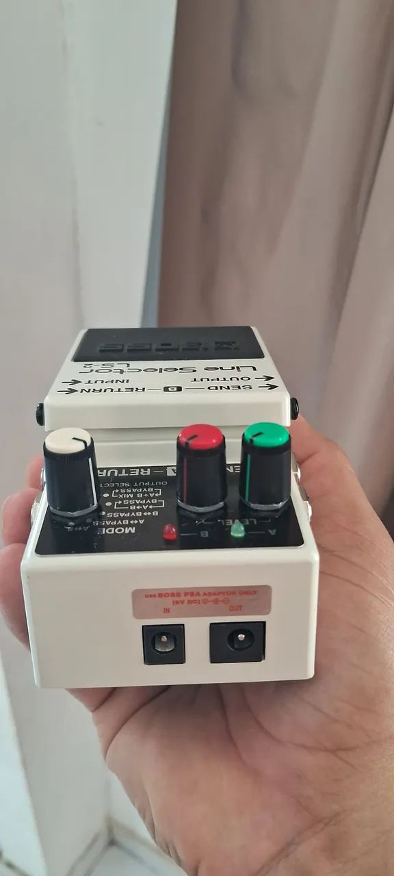 Pedal Boss Line Selector LS-2 (zerado) - Foto 4