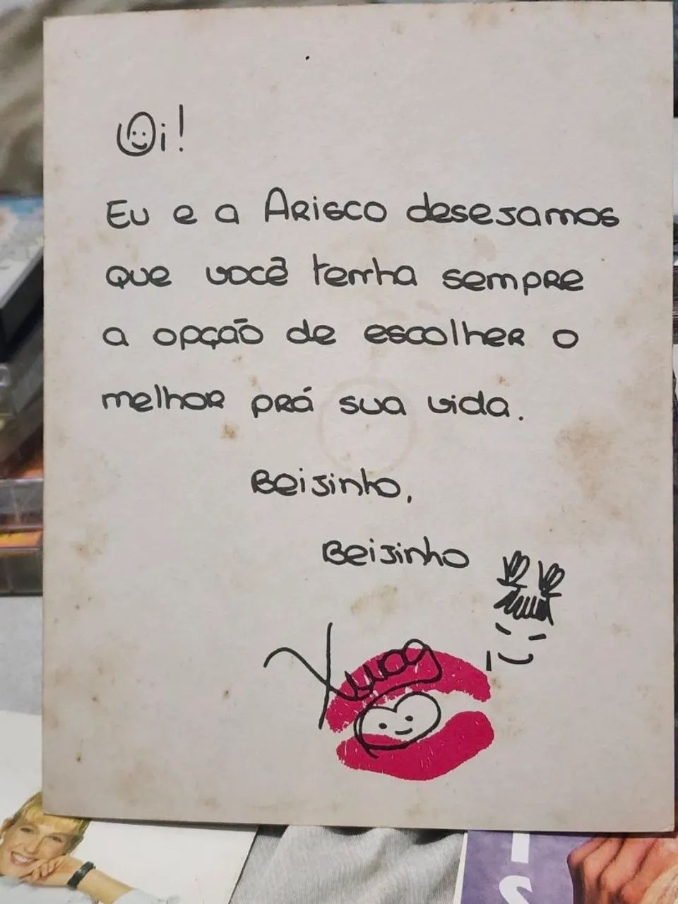 Postal da Xuxa Arisco  - Foto 2