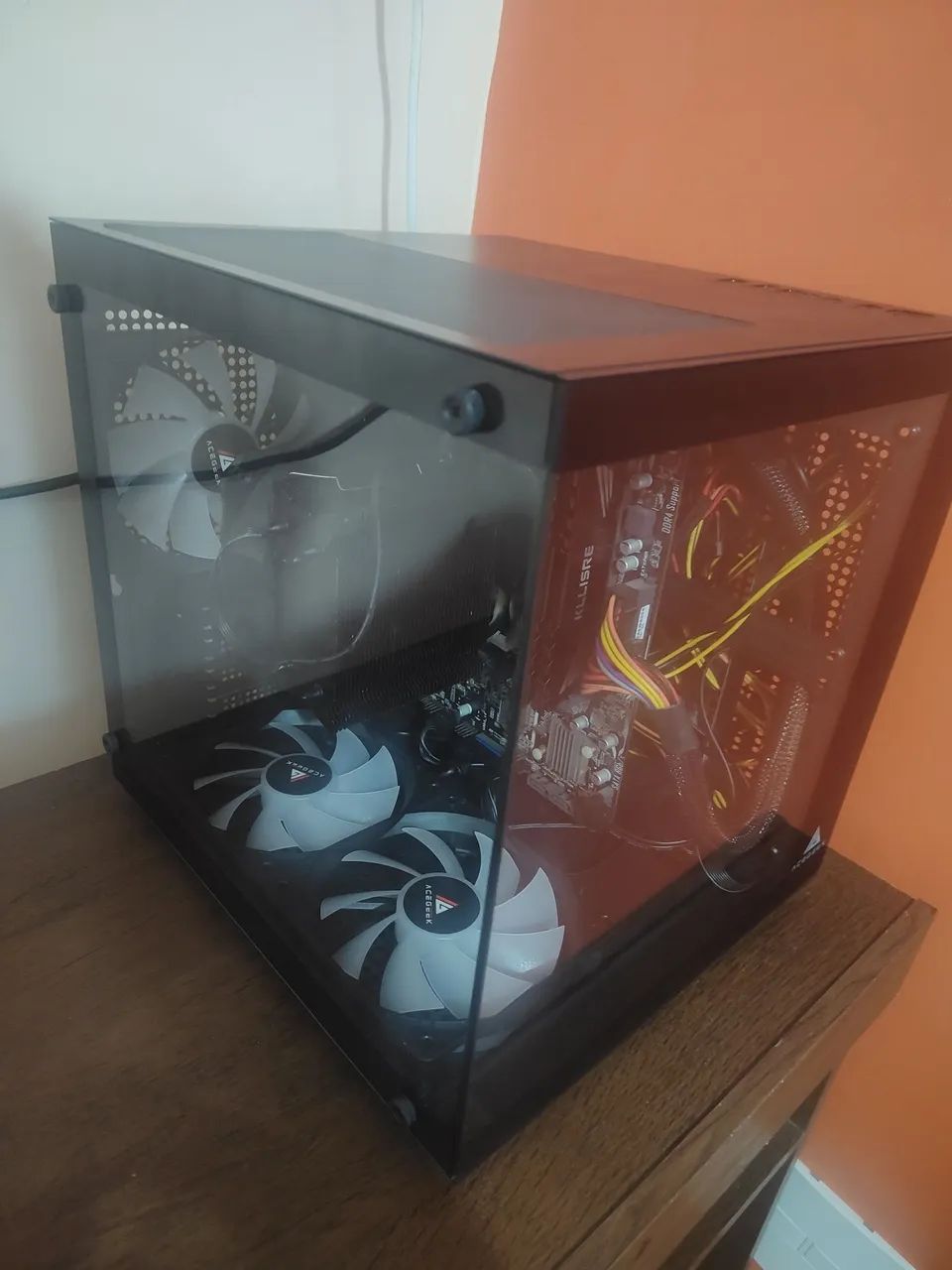 Pc gamer mais teclado mecânico 