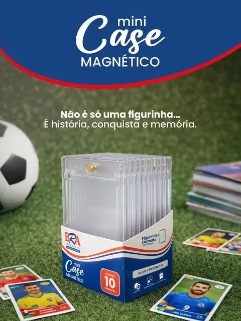Case Magnetico para Figurinhas