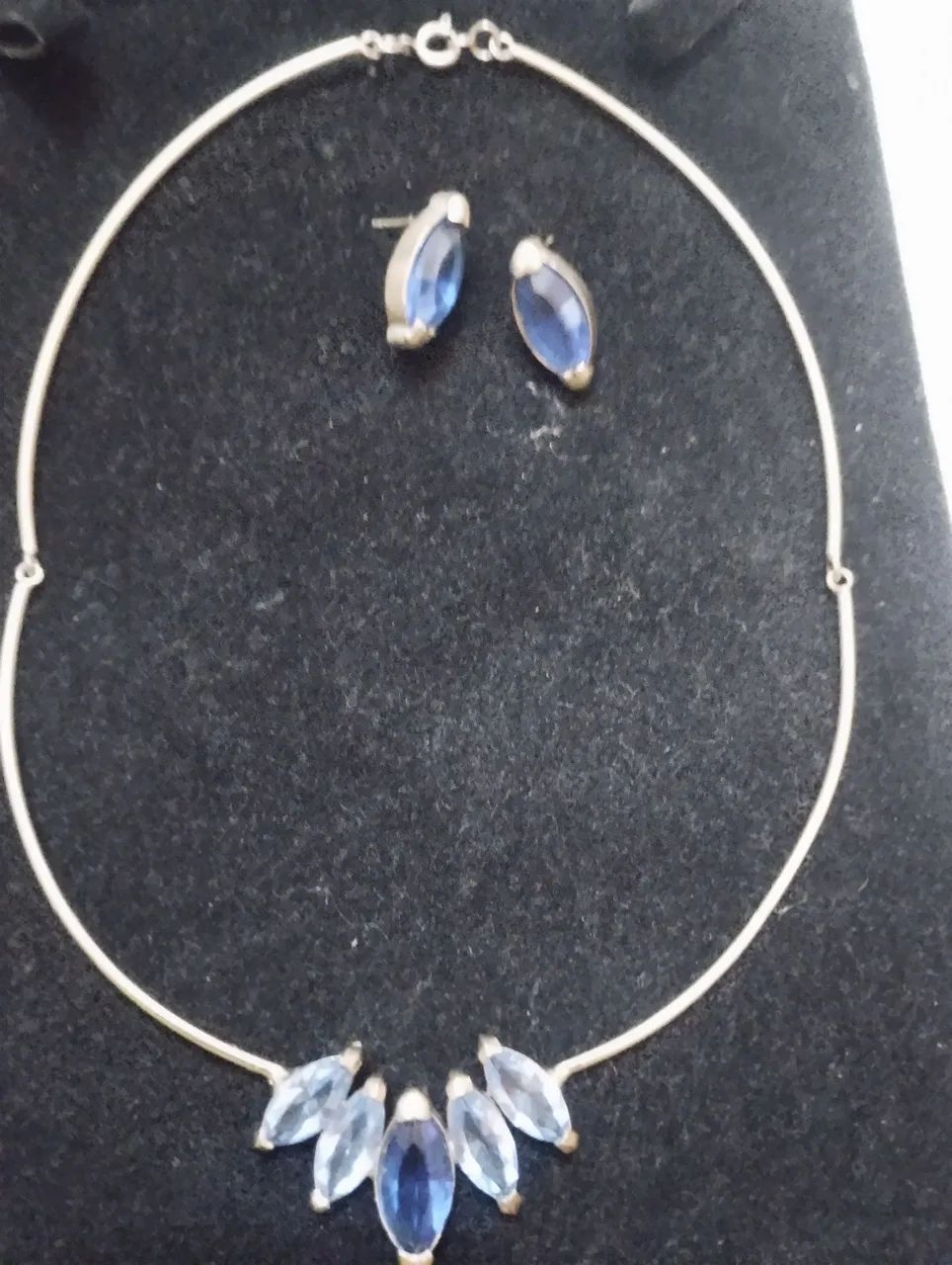Conjunto aro + brinco - Em prata de lei com Zircônia  - Foto 4