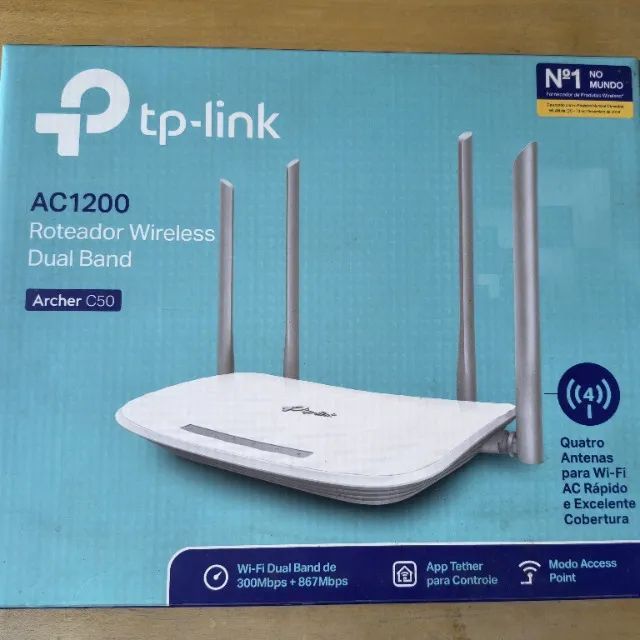 Roteador Wireless TP-Link AC1200 Archer C50 - Foto 5