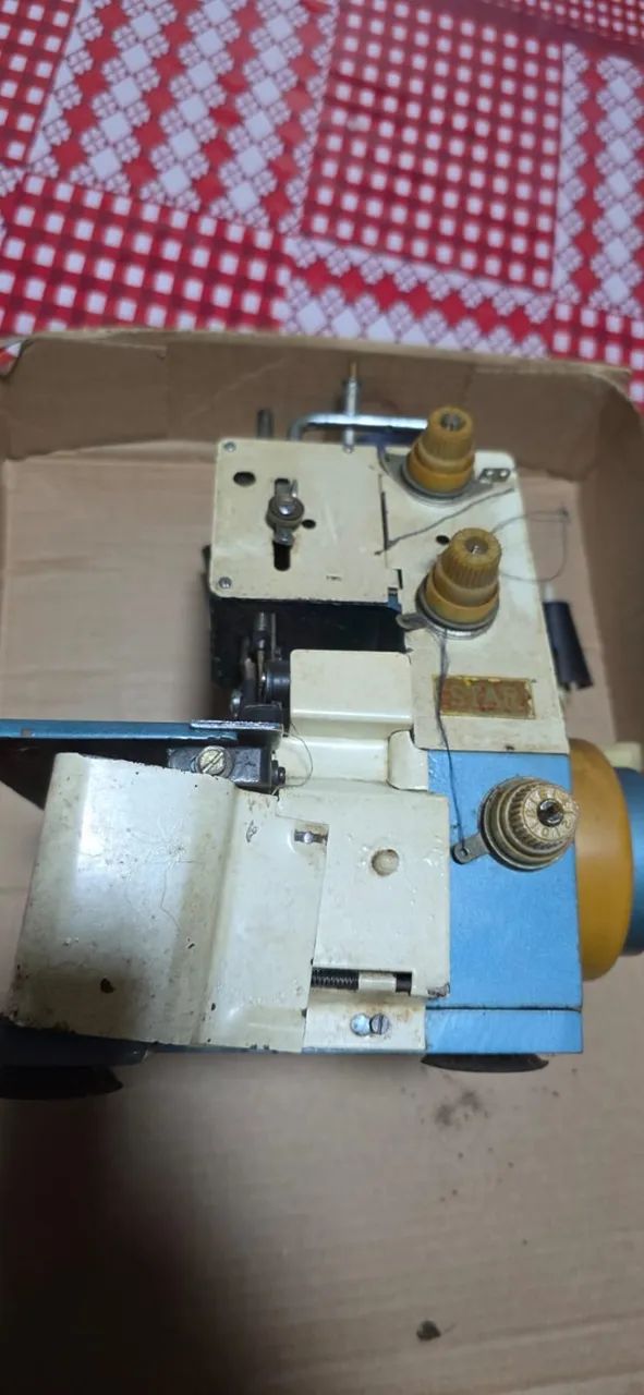 Máquina de costura Overlock portátil (Pequena) - Foto 4
