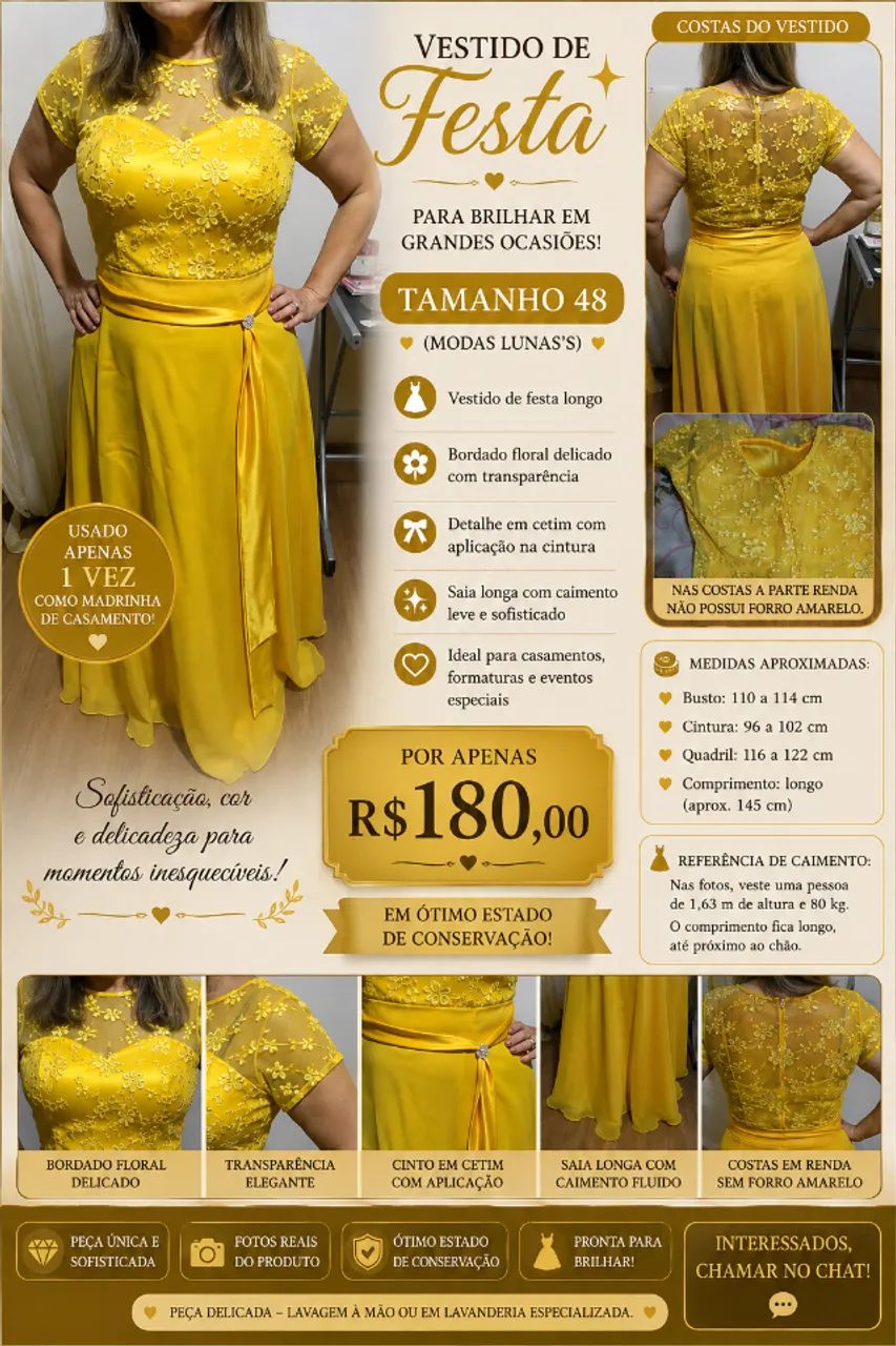 Vestido de festa 