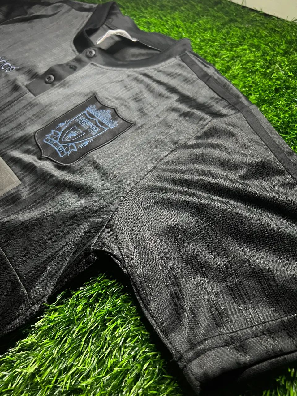 Camisa Liverpool 1995 Black out 1.1  - Foto 4