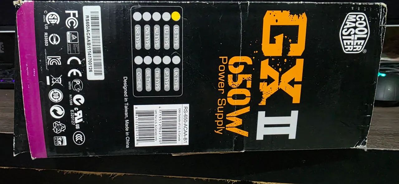 fonte de alimentacão Cooler Master GX I1 650W - Foto 2