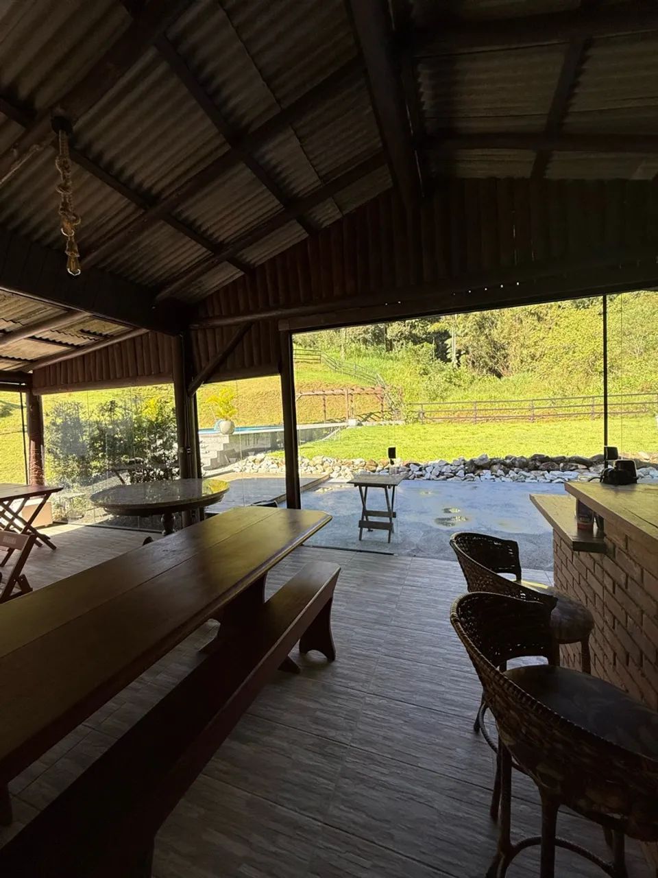 SÍTIO COM PISCINA PARA ALUGAR  - Foto 4