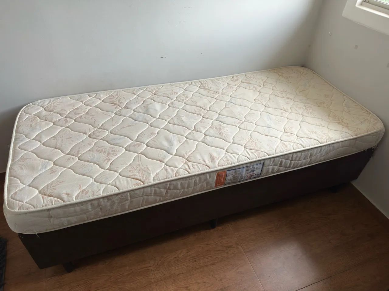  Cama Box Solteiro com Colchão  - Foto 5