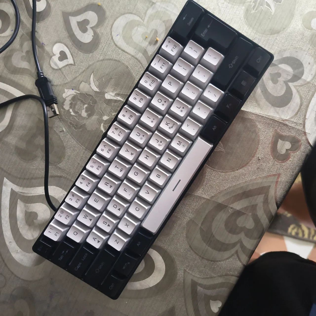 Teclado 61-key RGB backlight mini - Foto 2