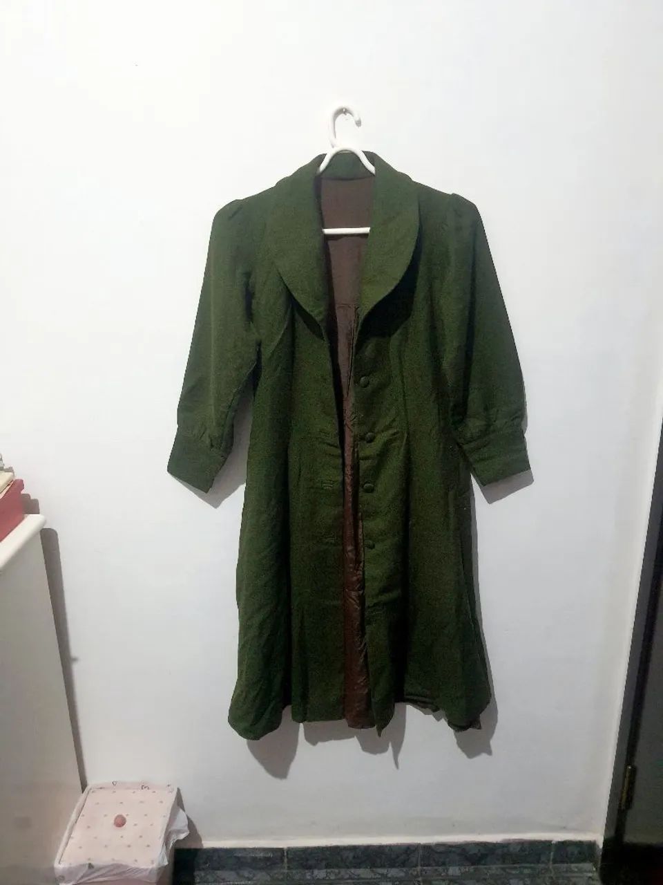 Sobretudo verde P - Foto 3
