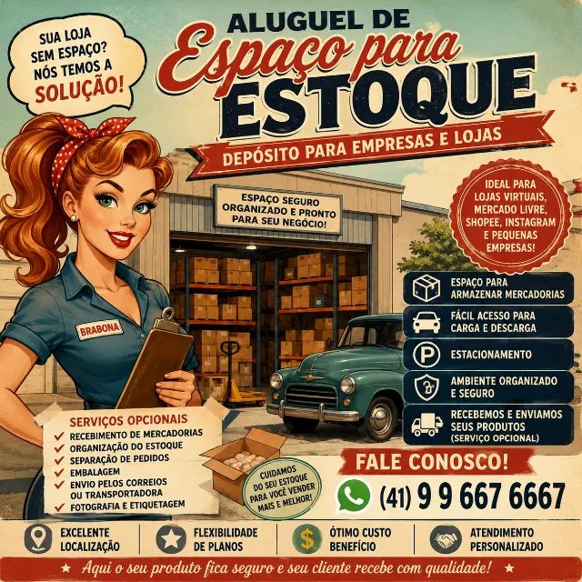 Aluguel de espaço para Estoque