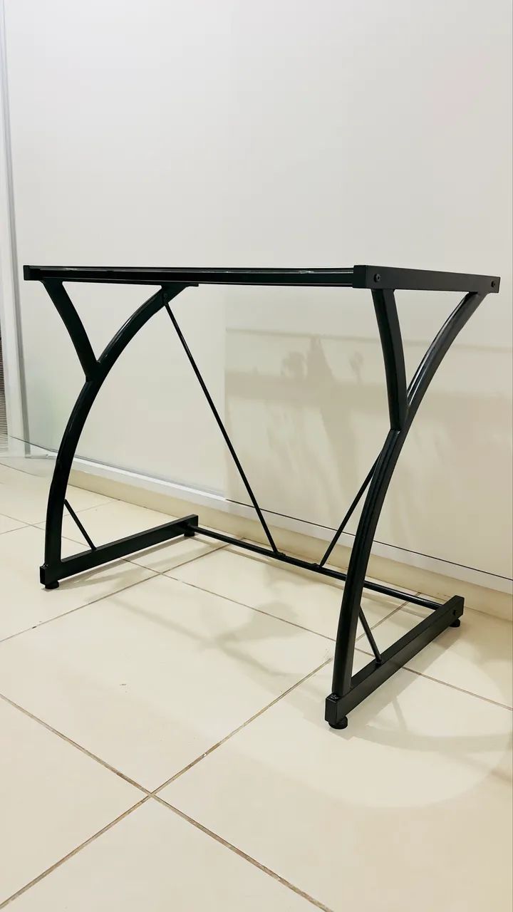 Mesa escrevaninha de vidro - Foto 3