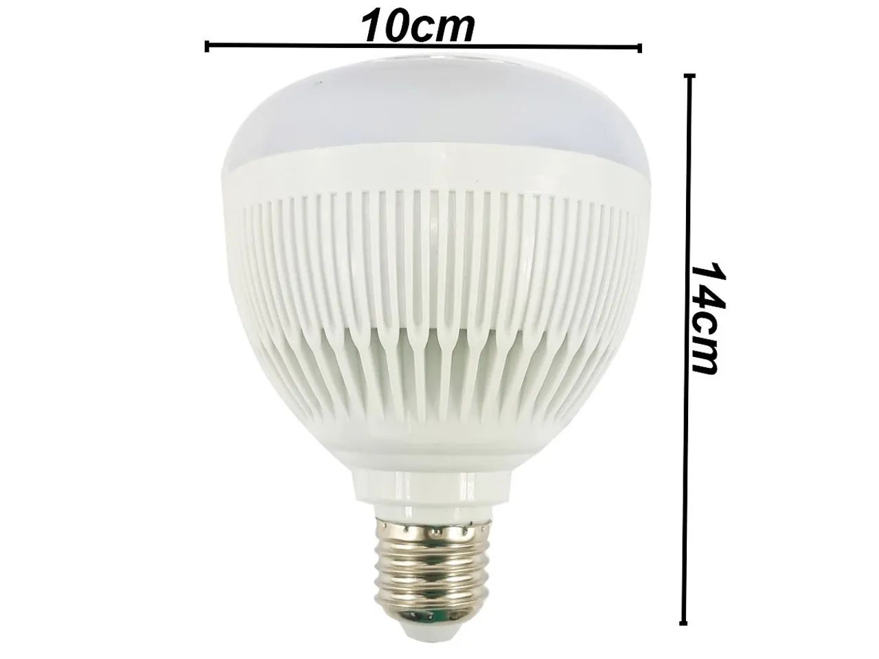 Lâmpada LED Musical Bluetooth Controle E27 - Foto 3