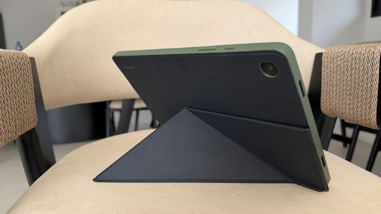 Tablet Samsung A9+ WiFi - impecável  - Foto 2
